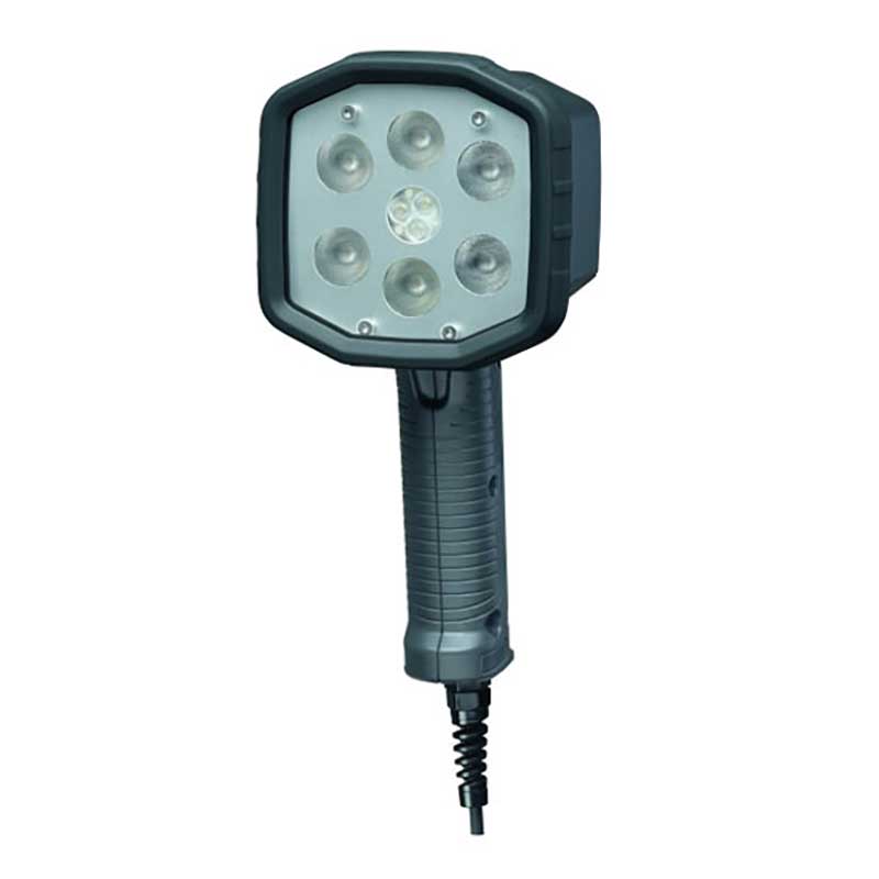 UVS365-H1A-18-W-FL: UV-LED-Handlampe zur Leckortung mit Weisslichtdimmung